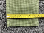 OBEY Straggler Houndstooth Flooded Pants Men Olive Green Stretch Chino Crop 30