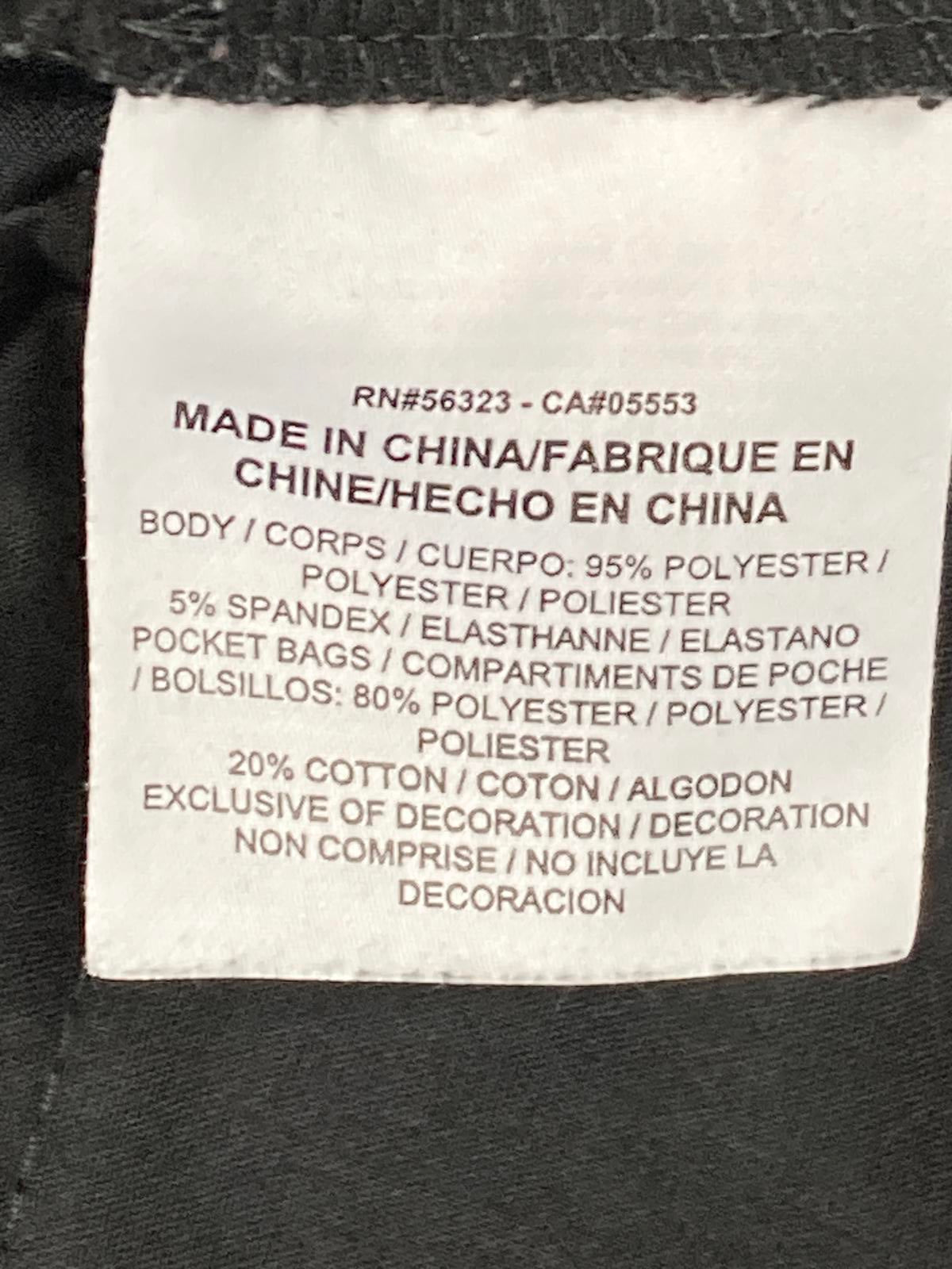 Nike Golf Dri-Fit Standard Fit Dress Pants Mens Black Sz 34x32