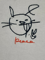 Uniqlo Peace For All Haruka Ayase Embroidered Graphic T-Shirt Pink Mens SzXL