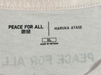 Uniqlo Peace For All Haruka Ayase Embroidered Graphic T-Shirt Pink Mens SzXL