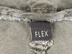 American Eagle Men Slim Cargo Pants 36x30 Olive Green Flex Stretch Drawstring