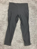 Athleta Salutation Stash Pocket 7/8 Tight Women's Black Leggings Sz Large
