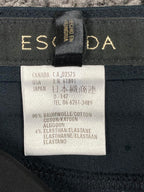 Escada Women’s Black Stretch Slim Straight Pants Size 6 (28x30)