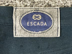 Escada Women’s Black Stretch Slim Straight Pants Size 6 (28x30)