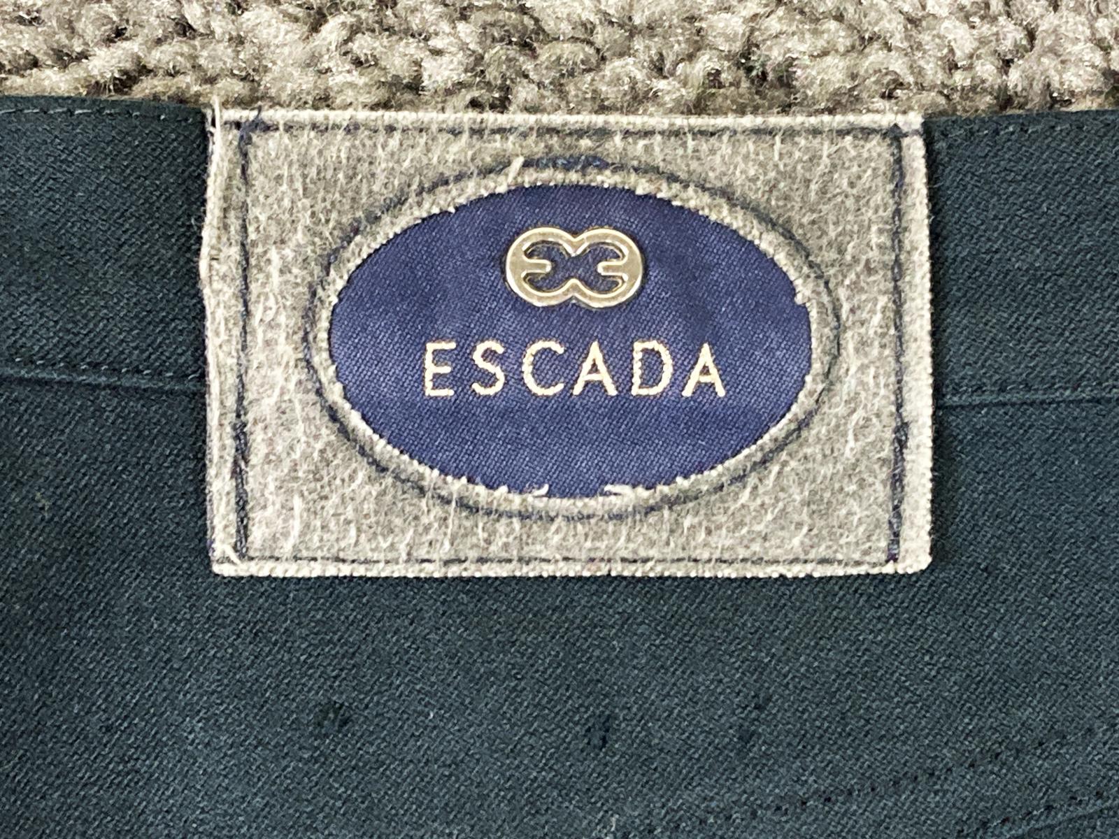 Escada Women’s Black Stretch Slim Straight Pants Size 6 (28x30)