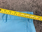 Peter Millar Men’s Size 38 Stretch Pima Cotton Chino Golf Shorts Light Blue Peru