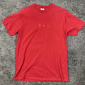 Tropic Joe's Costa Rica Embroidered Graphic T-Shirt Red Men’s Size M Soft Cotton