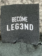 LEG3ND Mens Performance Joggers Gray Tapered Gym Activewear Sweatpants Size M