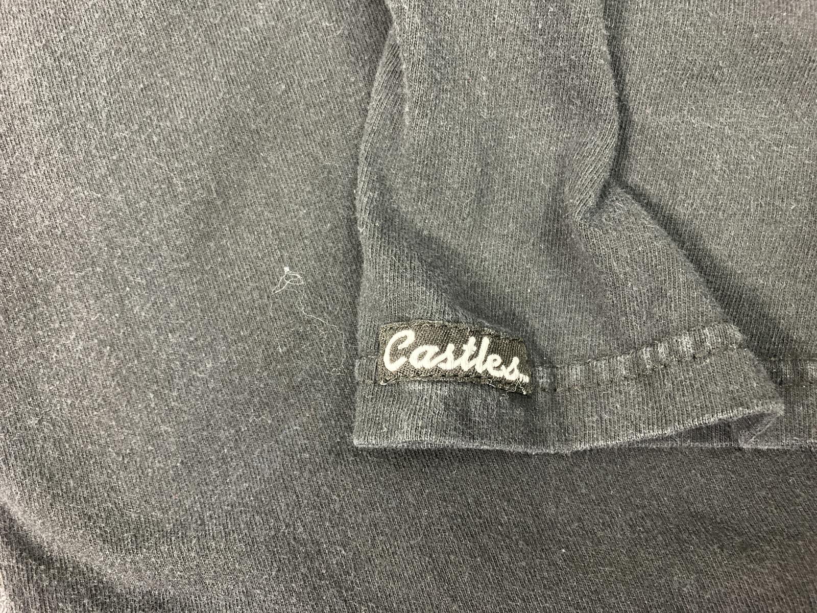 Crooks & Castles Black Bandana Paisley Box Logo T Shirt Men Sz XL Streetwear