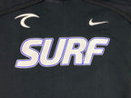 Nike SURF Pullover Men's Hoodie Sweatshirt Black Fleece Sz Medium