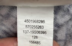 Soma Sleeveless Dress Women's Blue White Abstract Stretch Pockets Sz M