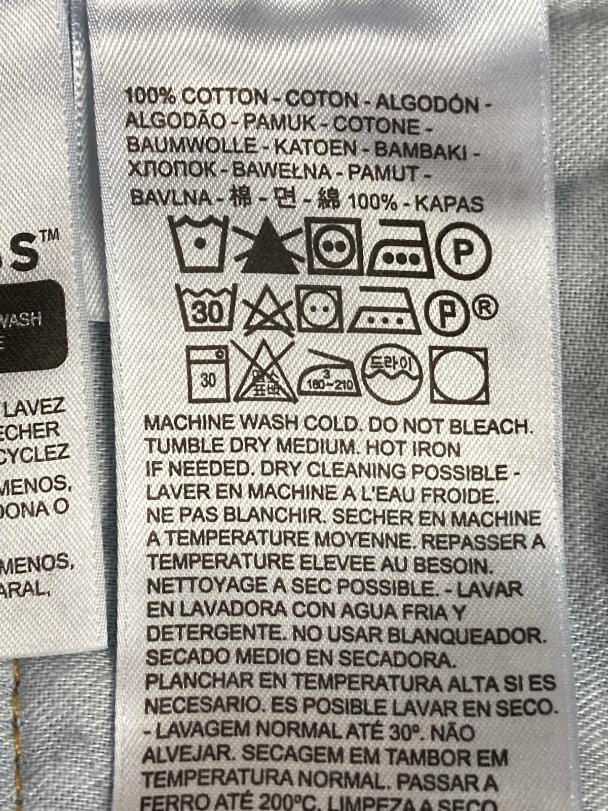 Levi’s 550 Men’s Jeans Relaxed Tapered Blue Denim 100% Cotton Sz 44x30