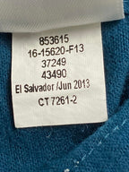 REI Co-op Utility Button Up Shirt Mens Teal Blue Elbow Patches Workwear Sz XXL