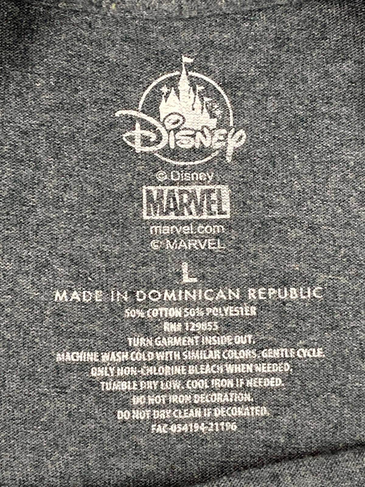 I AM IRONMAN Marvel Graphic T-Shirt Mens Gray Heather Disney Licensed Sz L