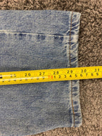 Lee Regular Fit Jeans Mens Light Wash Blue Sz 40x29