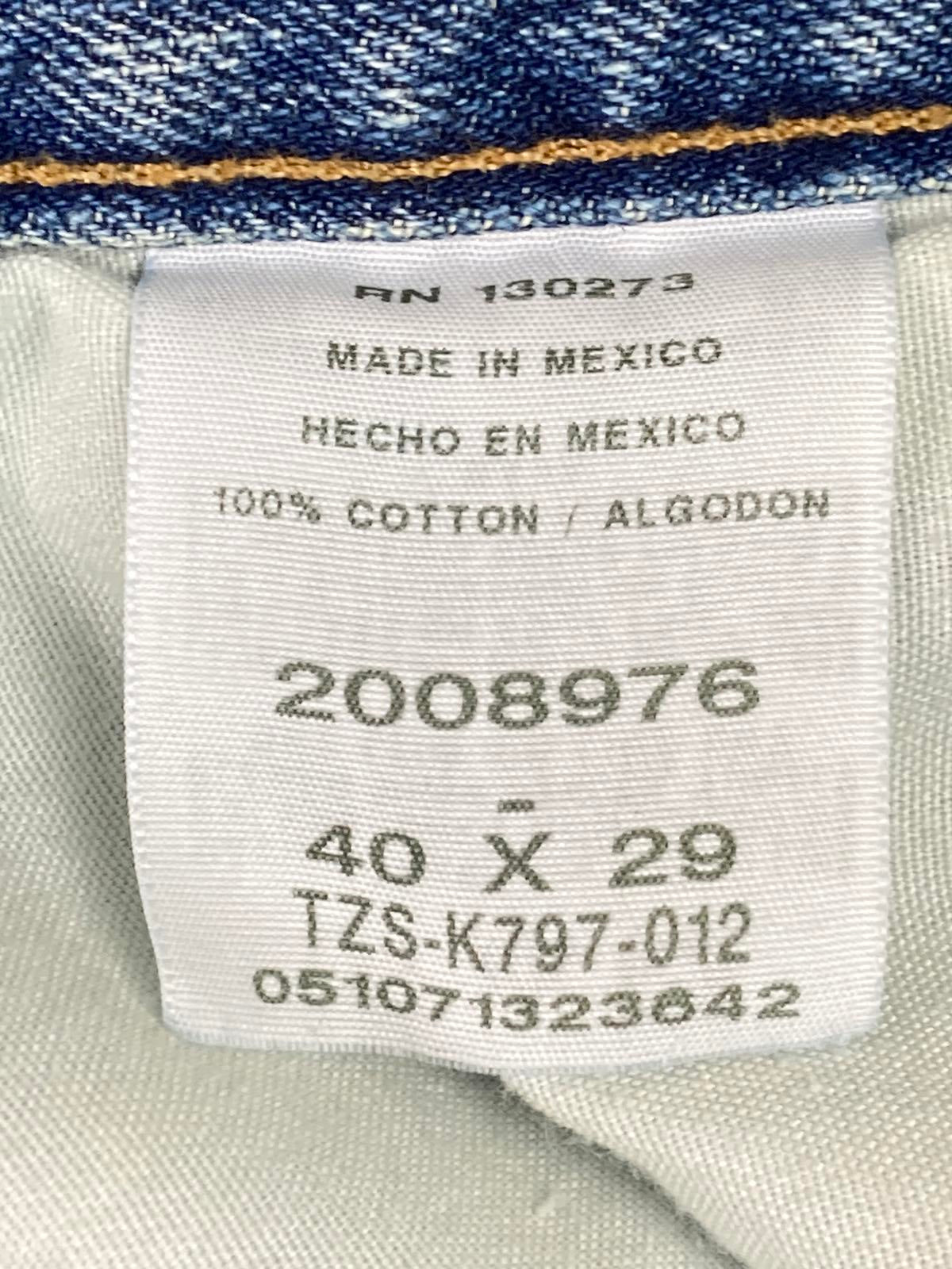 Lee Regular Fit Jeans Mens Light Wash Blue Sz 40x29