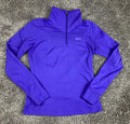 REI Plum Purple Quarter Zip Base Layer Top Women’s Size S