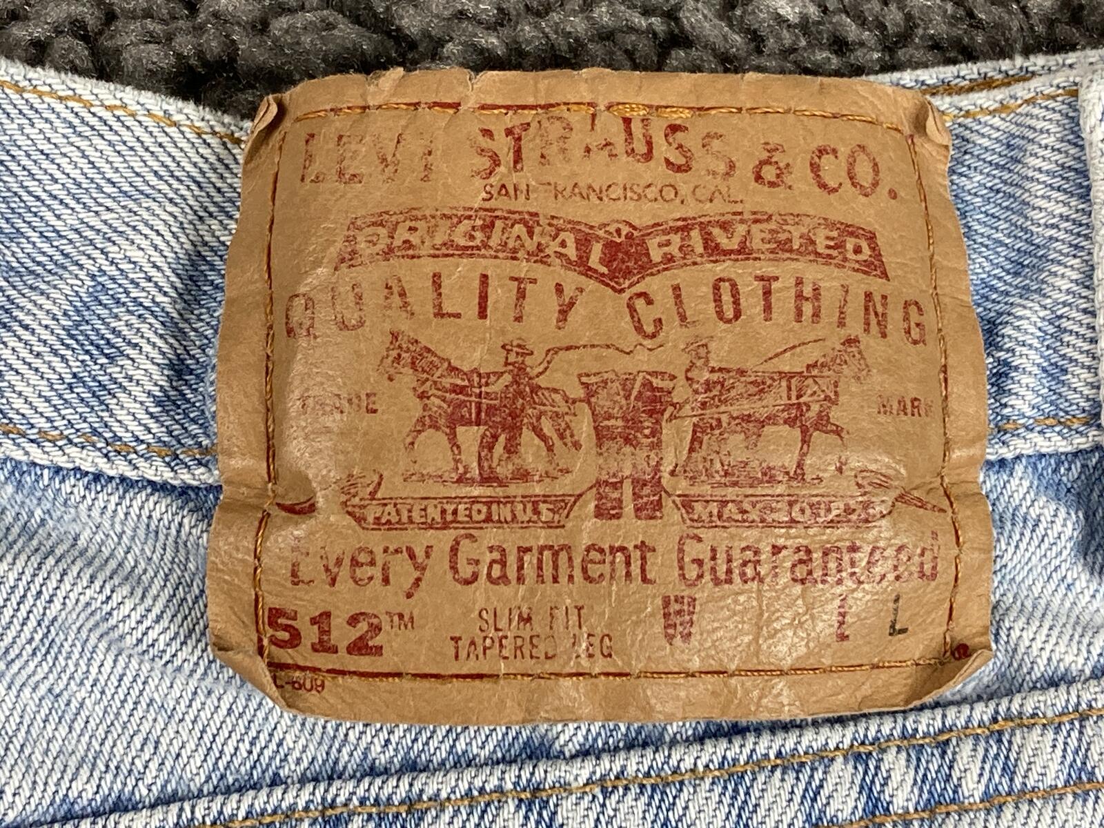 Vintage 90s Levi's 512 Cut Off Denim Shorts High Waisted Frayed Light Wash Sz 11