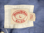 Brooks Brothers Shirt Mens L Blue White Stripe Button Down Long Sleeve Sz Large
