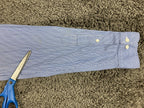 Brooks Brothers Shirt Mens L Blue White Stripe Button Down Long Sleeve Sz Large
