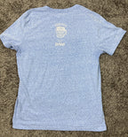 Habu Box Orion Beer Surfer Graphic Tee Heather Blue Size LL Japan Men’s