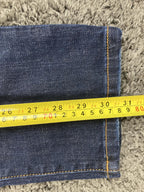 Cabi High Straight Jeans Dark Wash Indigo Blue Stretch Denim Size 10