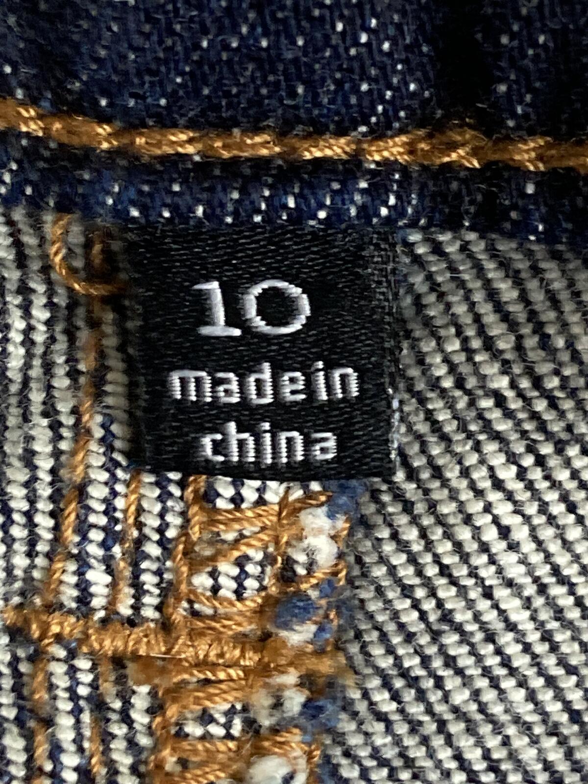 Cabi High Straight Jeans Dark Wash Indigo Blue Stretch Denim Size 10
