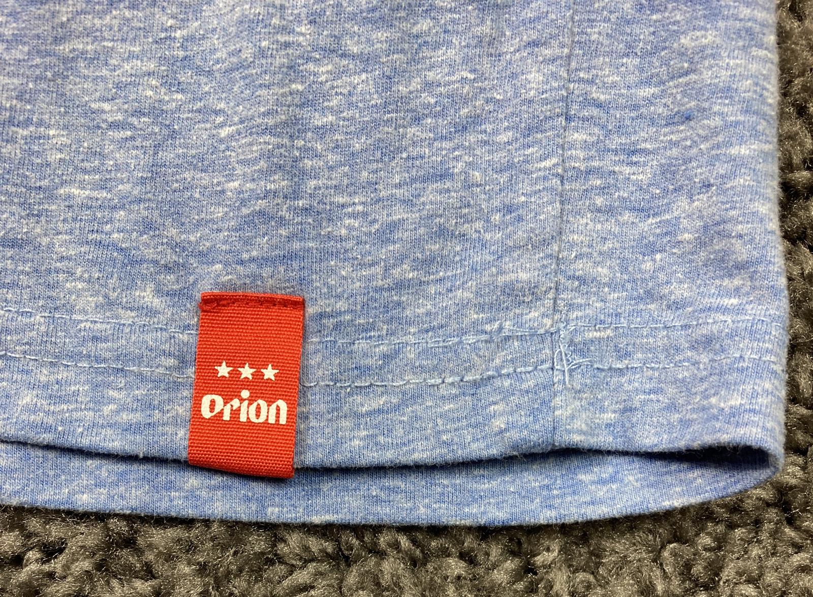 Habu Box Orion Beer Surfer Graphic Tee Heather Blue Size LL Japan Men’s