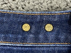 Cabi High Straight Jeans Dark Wash Indigo Blue Stretch Denim Size 10