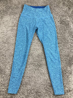 Beyond Yoga Spacedye High Waisted Leggings Full Length Turquoise Blue Heather M