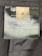 Elie Tahari Womens Virgin Wool Blend Flare Black Dress Pants Trousers Sz 14