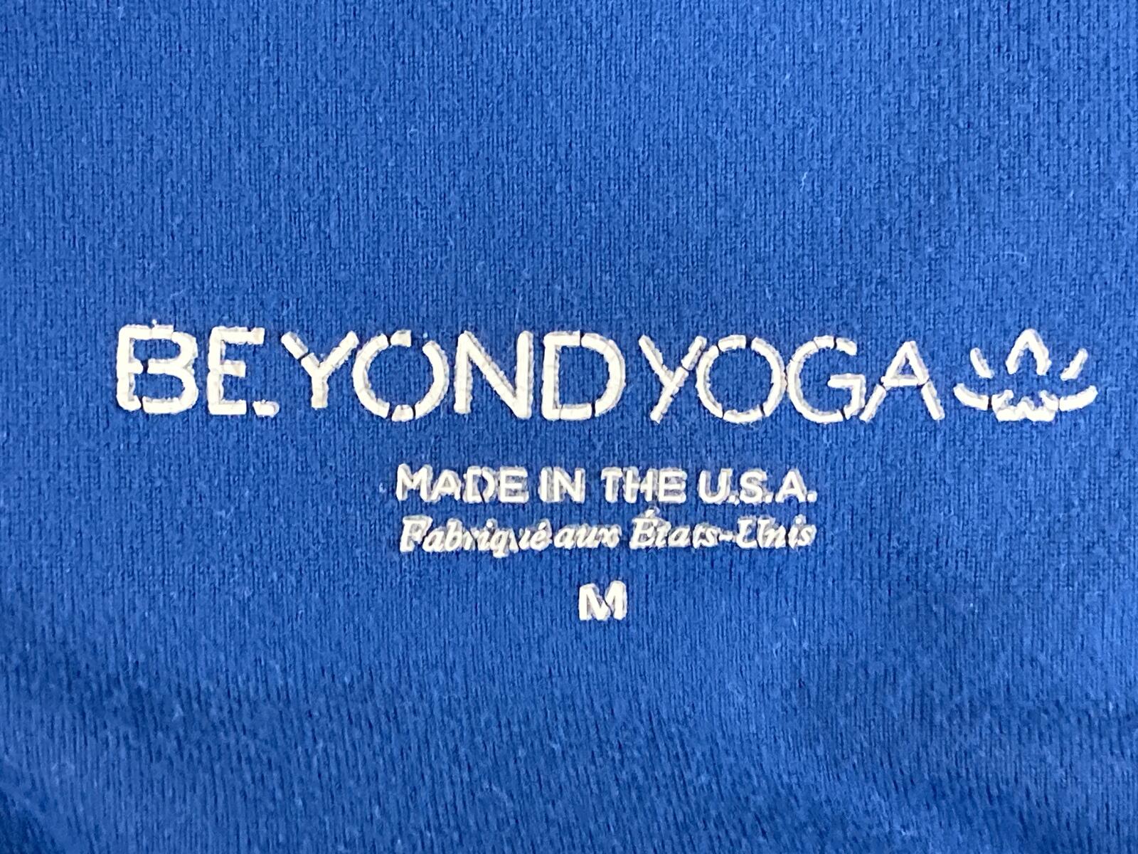Beyond Yoga Spacedye High Waisted Leggings Full Length Turquoise Blue Heather M