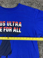 Uniqlo UT My Hero Academia All Might T Shirt Blue Plus Ultra One For All Sz XL
