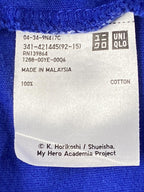 Uniqlo UT My Hero Academia All Might T Shirt Blue Plus Ultra One For All Sz XL