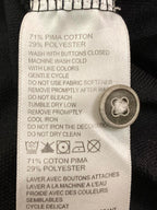 Tommy Bahama Mens XL Trim Fit Islandzone Polo Shirt Martini Cocktail Logo Black