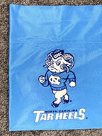 UNC Tar Heels Rameses Window Valance 87"x16" Curtain Topper Carolina Blue NCAA