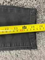 Levi's 721 High Rise Skinny Jeans Black Stretch Womens Size 29x30
