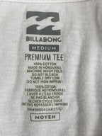Billabong Mens Arch Link Premium Long Sleeve T-Shirt M White Pink Blue Graphic