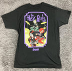 Scooby Doo The Hex Girls Graphic T Shirt Mens Black Goth Rock Band Cartoon Sz L