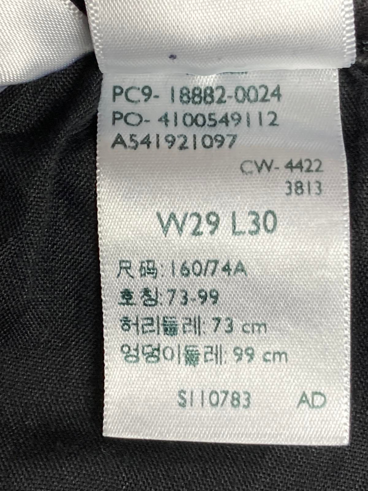 Levi's 721 High Rise Skinny Jeans Black Stretch Womens Size 29x30