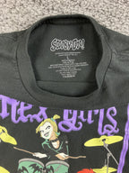Scooby Doo The Hex Girls Graphic T Shirt Mens Black Goth Rock Band Cartoon Sz L
