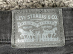 Levi's 721 High Rise Skinny Jeans Black Stretch Womens Size 29x30