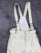 Phenix Japan Ski Snow Pants Beige Women’s L JASPO Insulated Adjustable Suspender