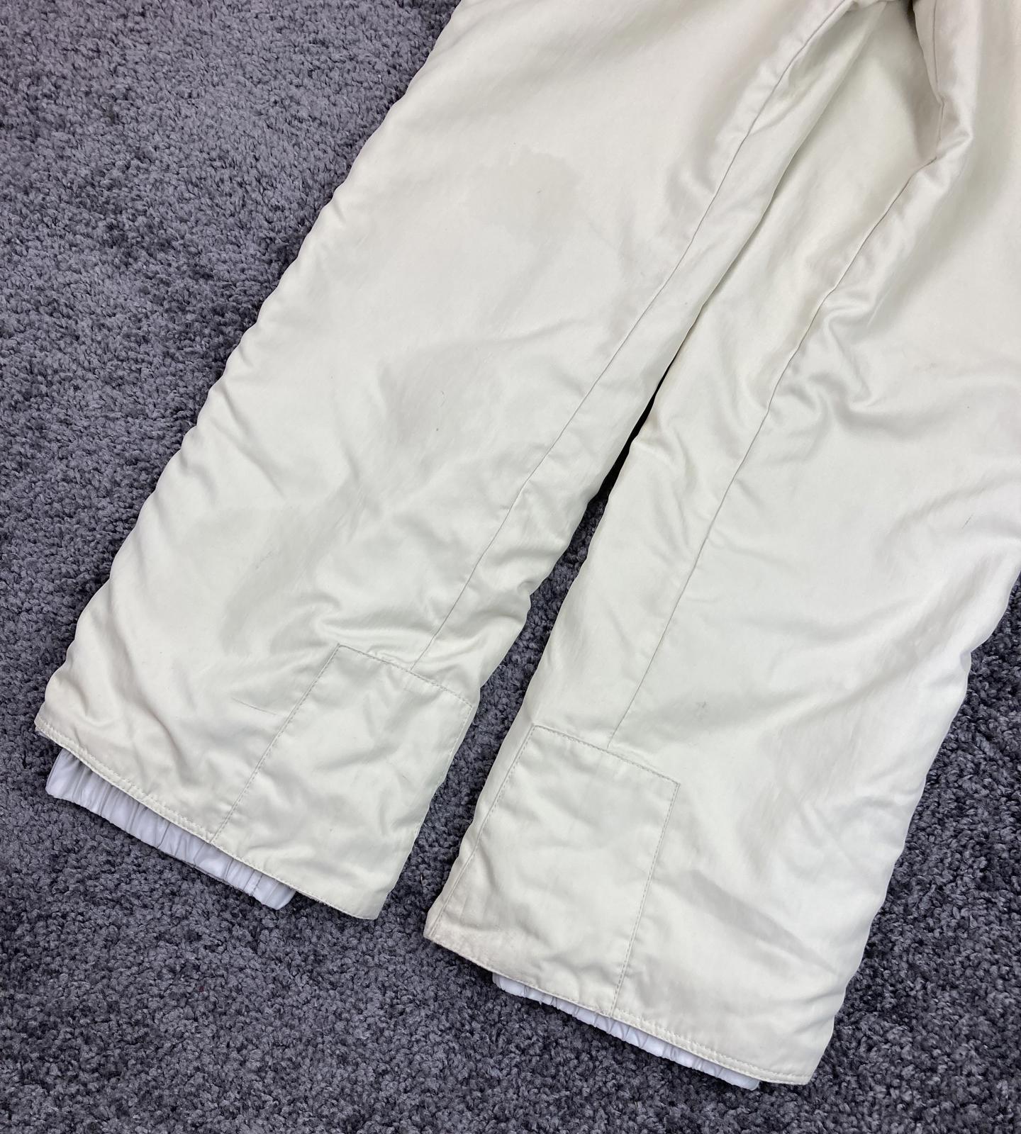Phenix Japan Ski Snow Pants Beige Women’s L JASPO Insulated Adjustable Suspender