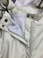 Phenix Japan Ski Snow Pants Beige Women’s L JASPO Insulated Adjustable Suspender