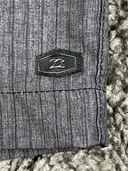 Billabong Platinum X Hybrid Shorts Mens Grey Striped Boardshorts Sz 32