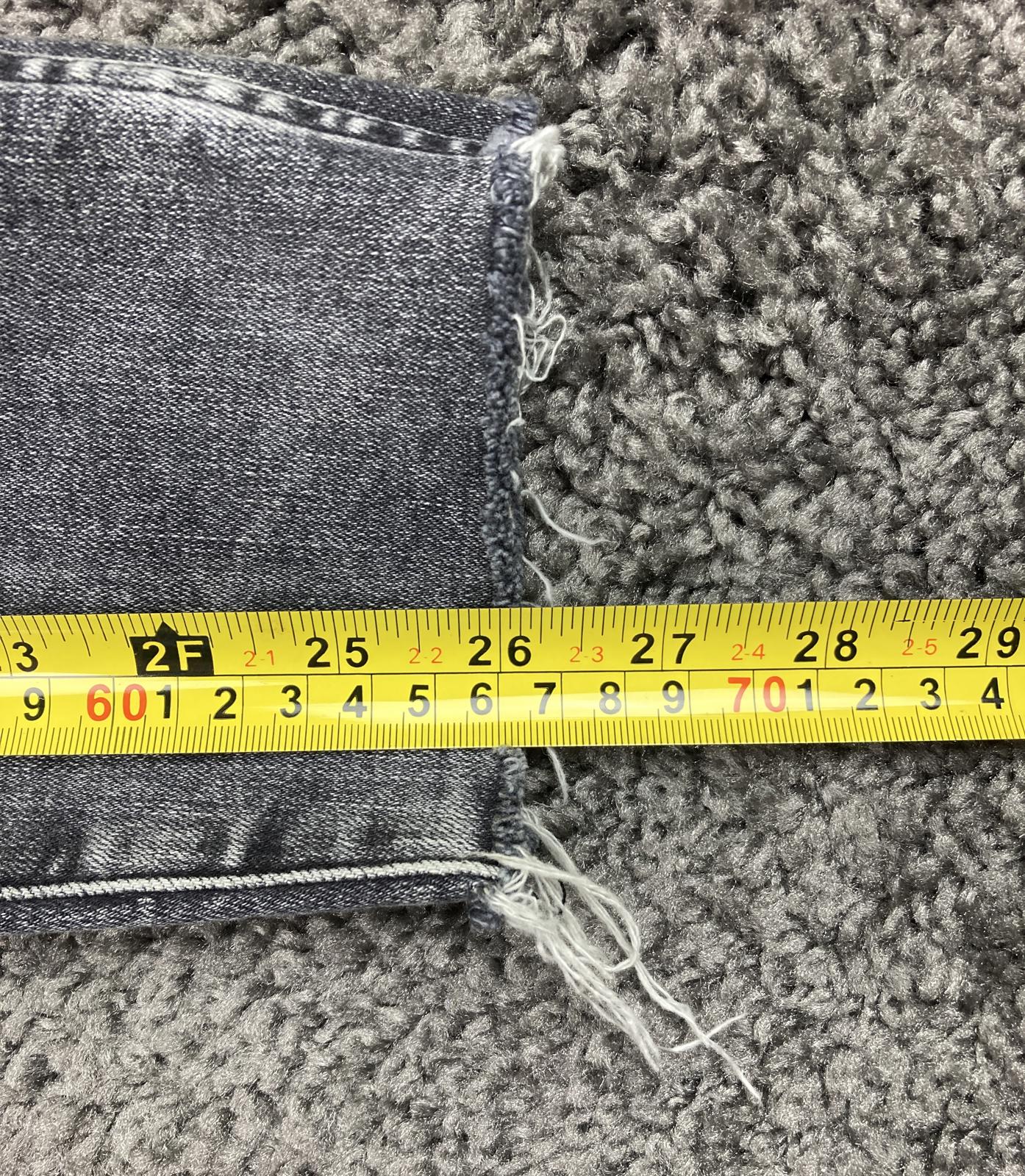 Madewell 10" High-Rise Skinny Crop Jeans Women’s Sz 28 Black Gray Raw Hem