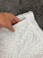 Simply Vera Vera Wang White Eyelet Lace Lined Shorts Women’s Size S