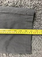 Calvin Klein Mens Gray Textured Chino Pants 100% Cotton Straight Leg 31x32