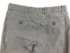 Calvin Klein Mens Gray Textured Chino Pants 100% Cotton Straight Leg 31x32